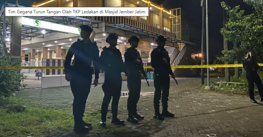 Pengamanan Diperketat, Polisi Tunggu Hasil Lab Ungkap Penyebab Ledakan