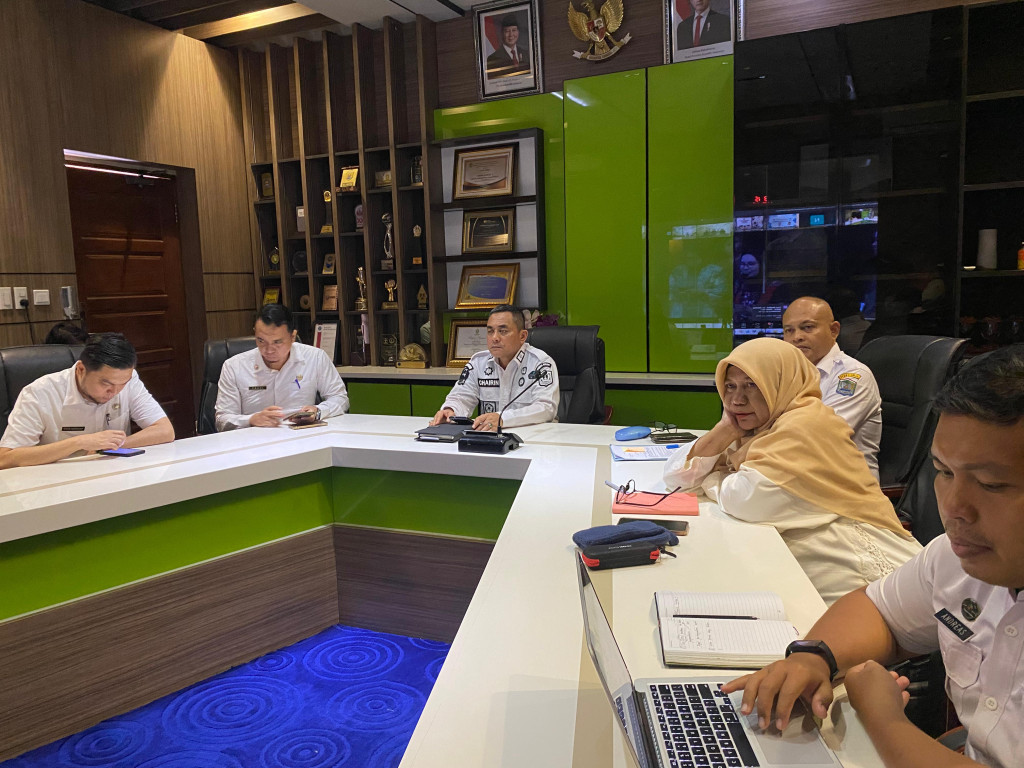 Perkuat Manajemen ASN, Pemko Binjai Hadiri Sosialisasi Sistem Merit Secara Daring