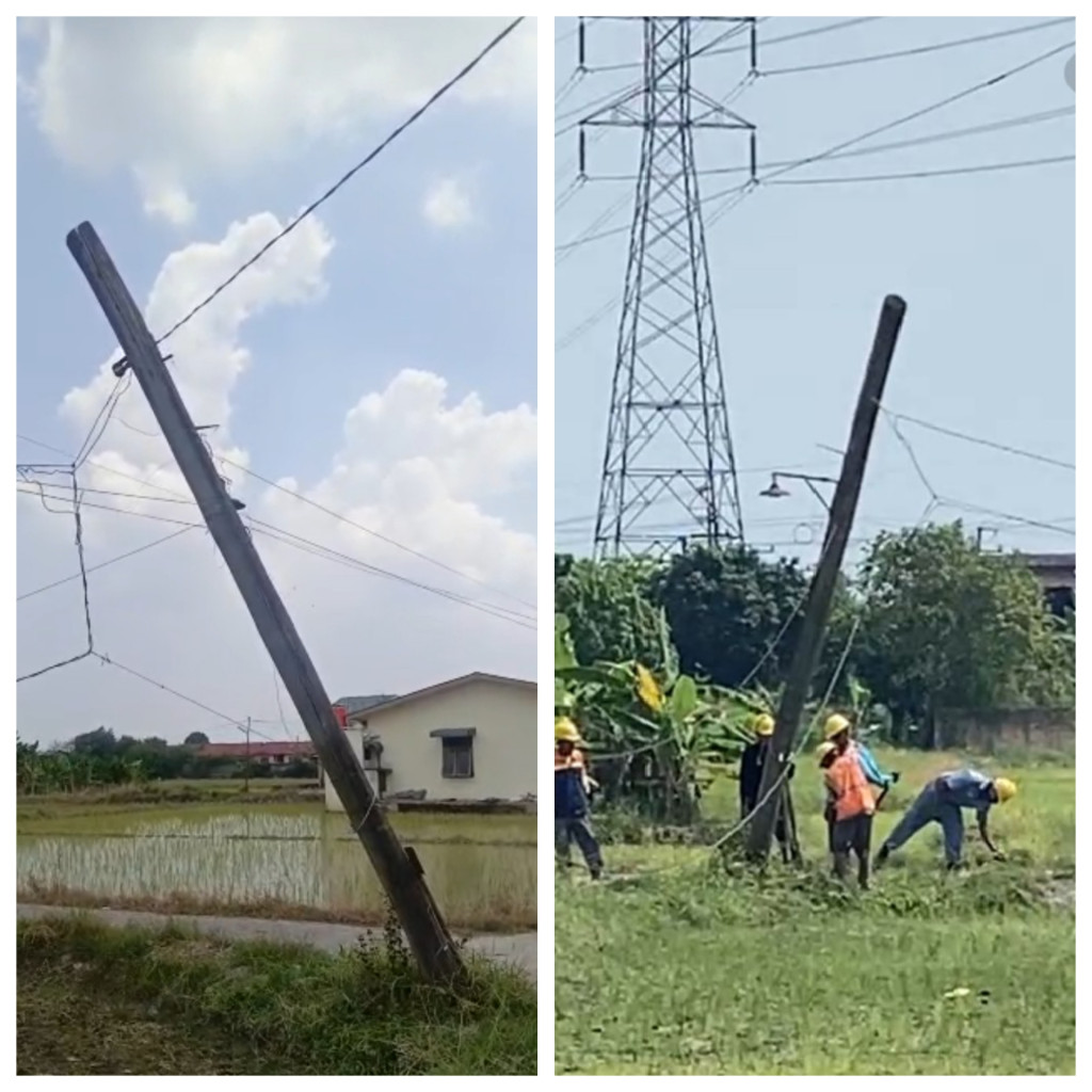 PLN Perbaiki Tiang Listrik Miring di Desa Sei Rotan, Warga Apresiasi Kecepatan Penanganan
