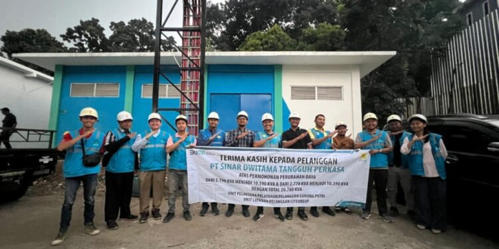 PLN UP3 Gunung Putri Sukses Energize Penambahan Daya PT Multikarya Asia Pasifik Raya Hingga 1.210 kVA