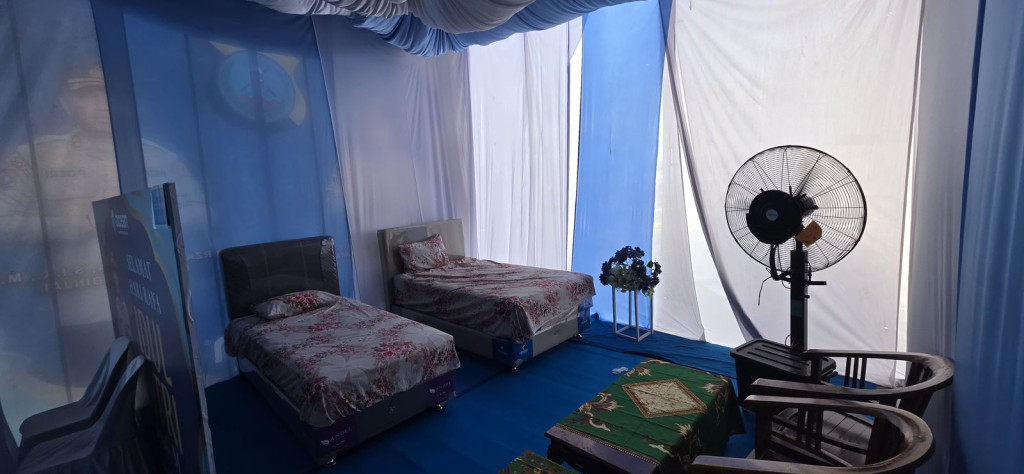 Polres Binjai Siapkan Tempat Sholat, Tempat Istirahat Dan Tim Medis Di Pos Pelayanan