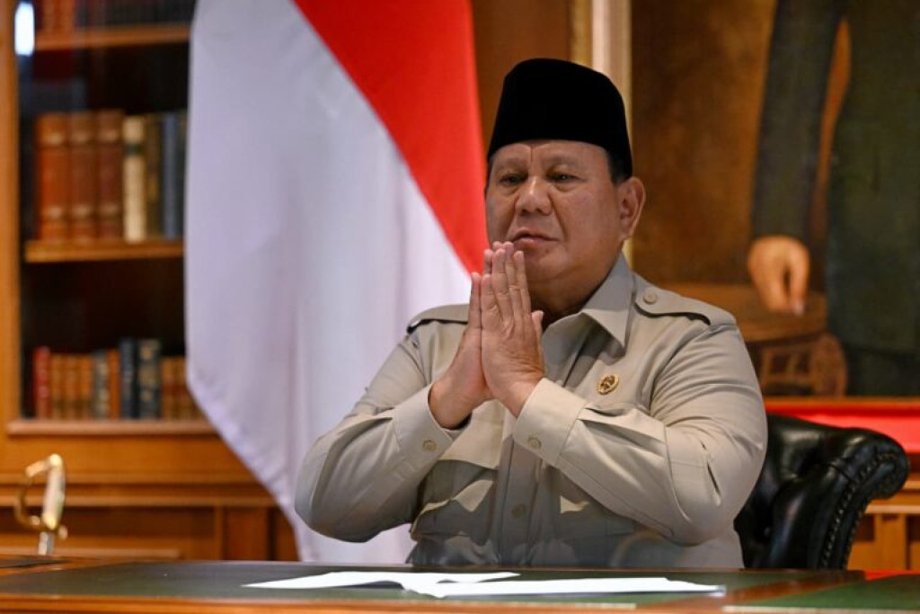 Presiden Prabowo Ucapkan Selamat Idulfitri 1447 H