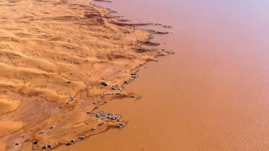Rekayasa Teknik Terbesar Dunia, Arab Saudi Bangun Danau Raksasa Tengah Gurun