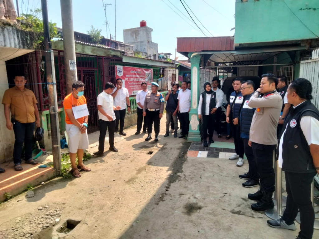 Satres Narkoba Polrestabes Medan Gelar Pra Rekonstruksi Kasus Sabu Libatkan Oknum Kepling