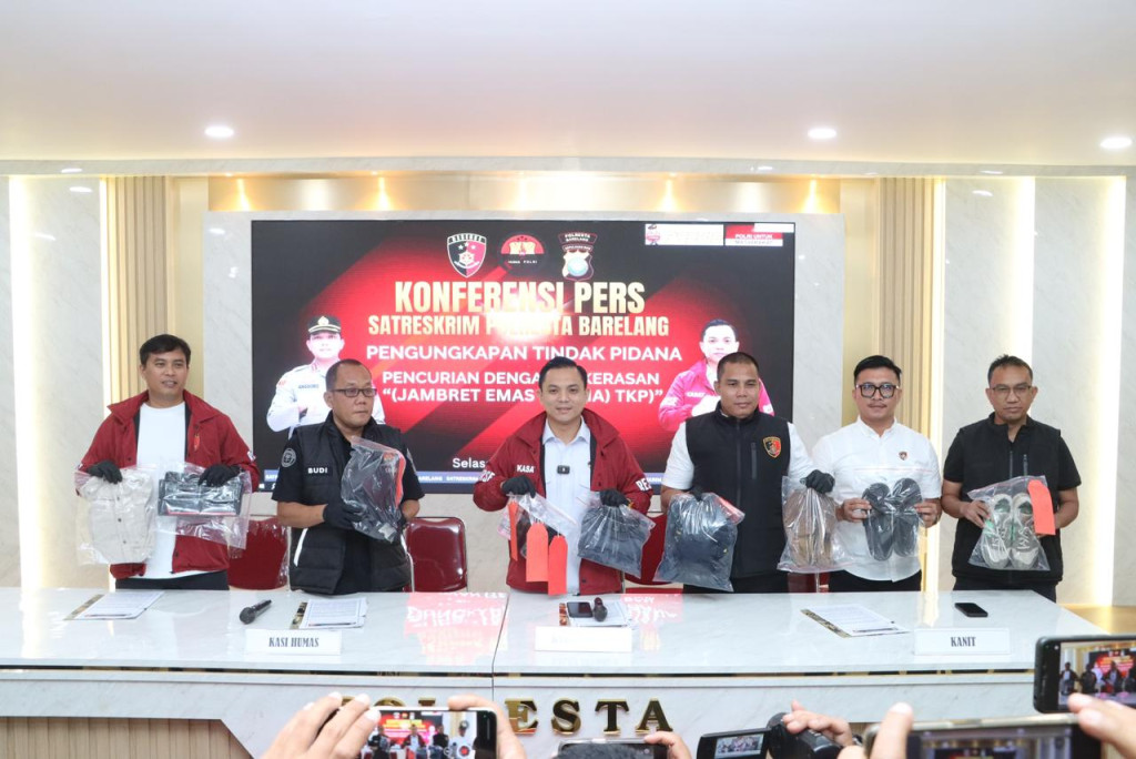 Satreskrim Polresta Barelang Amankan Jambret Spesialis Perhiasan