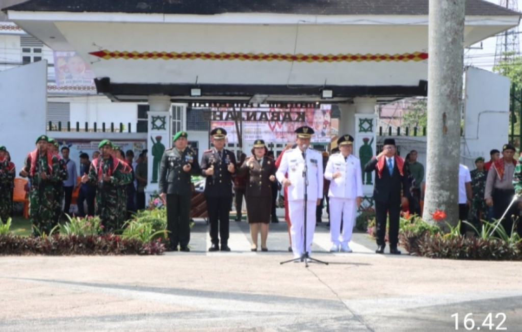 Sebelum Rapat Paripurna DPRD Karo, Forkopimda Karo Gelar Ziarah dan Tabur Bunga di Makam Pahlawan Kabanjahe.