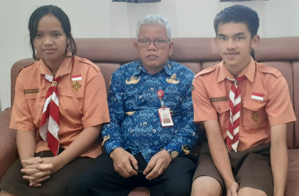 Selangkah lagi 2 Orang Siswa Genius  UPT SMPN 002 Doloksanggul  Akan Masuk SMA Unggulan Bhayangkara dan Del.