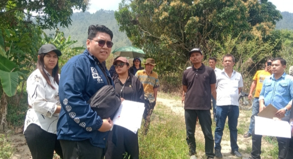 Sidang Lapangan Perkara Tanah di Desa Unjur Berlangsung Aman