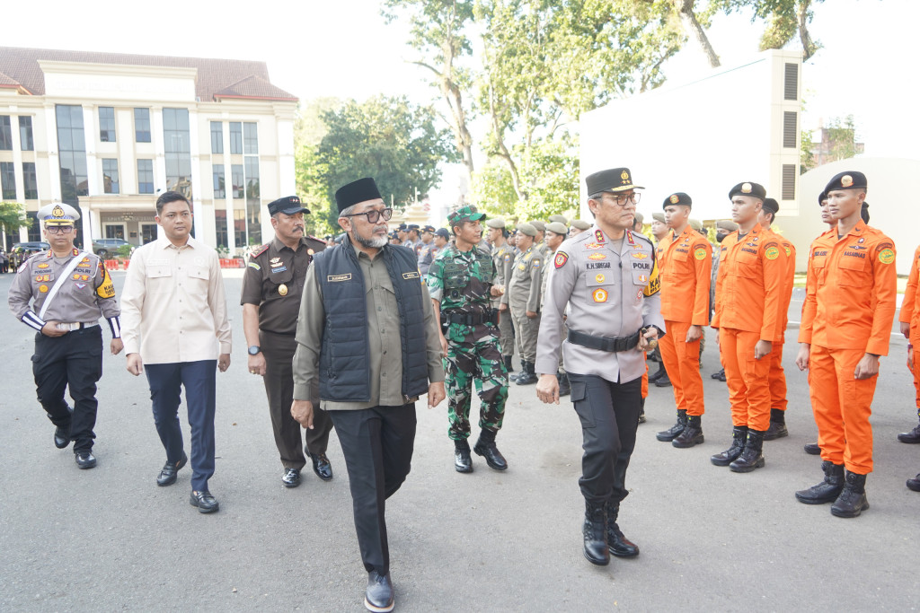 Sinergi TNI–Polri dan Pemda, Apel Operasi Ketupat 2026 Digelar di Polda Jambi