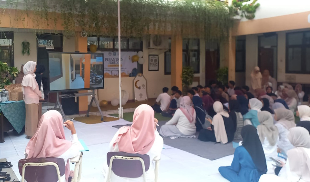SMK Bina Harapan Sumedang Tutup Pesantren Ekologi dengan Perlombaan dan Buka Bersama