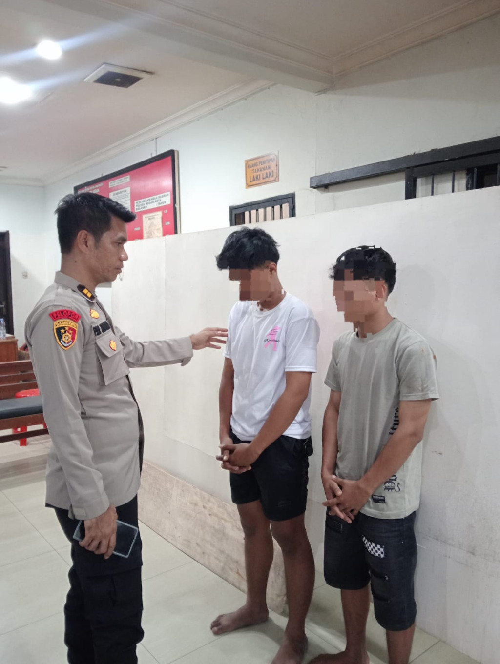 Unit Reskrim Polsek Medan Kota Ringkus Dua Pemuda Spesialis Curanmor