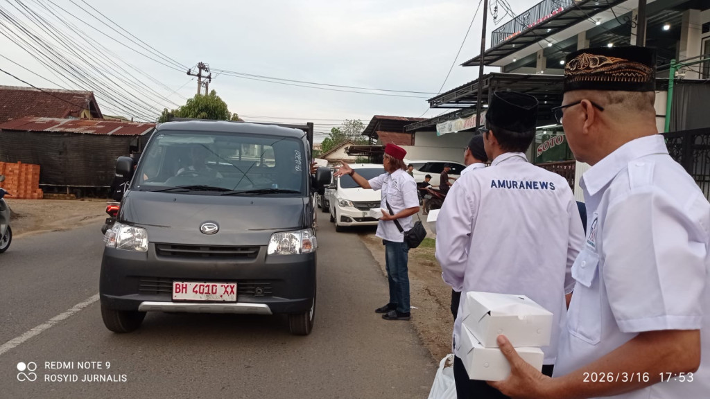 Wujud Kepedulian Dibulan Ramadan, PMN Jambi Bagikan Takjil dan Buka Puasa Bersama
