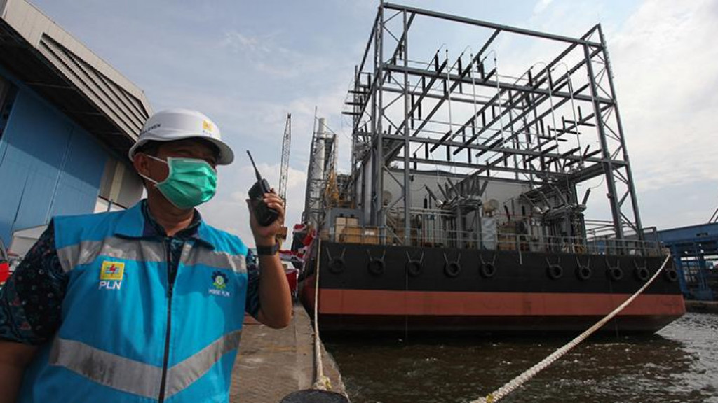 Mantul! PLN Operasikan Pembangkit Listrik Terapung Pertama Buatan Indonesia