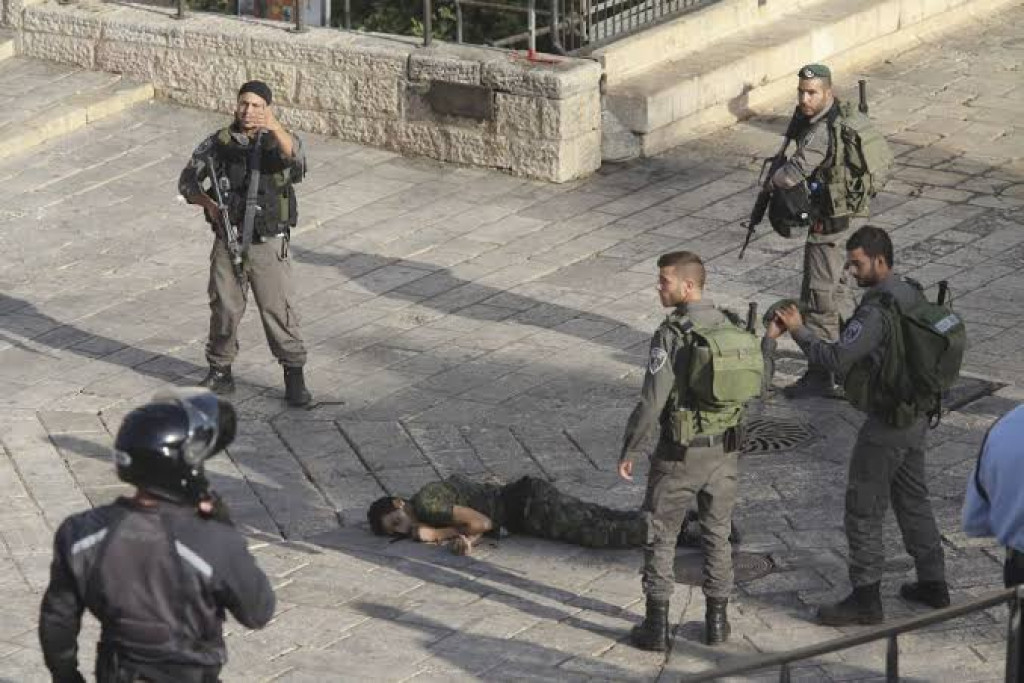 Seorang Warga Palestina Ditembak Mati Usai Tikam Polisi Israel