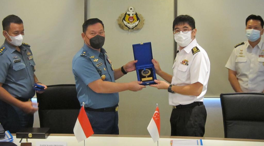 TNI AL Bahas Visi Poros Maritim Dunia serta Peran Diplomasi NAVAL Pada Pertemuan Joint Naval Working Group