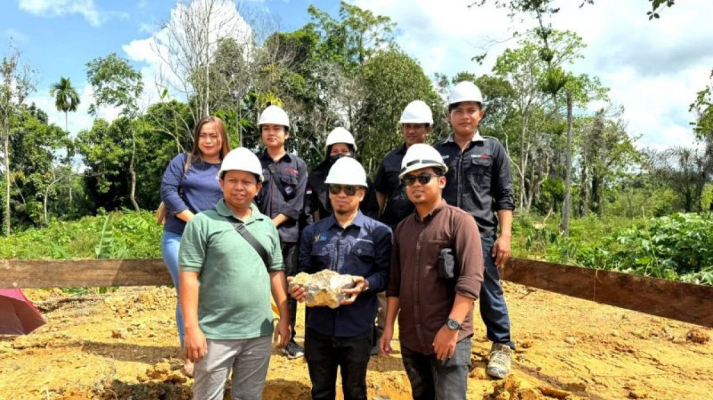 Peletakan Batu Pertama Gedung ANTARA Kaltara di Tanjung Selor