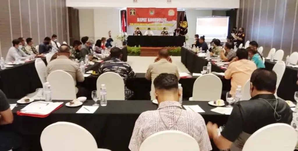 Rapat Koordinasi Timpora Kabupaten Banggai Digelar di Kantor Imigrasi