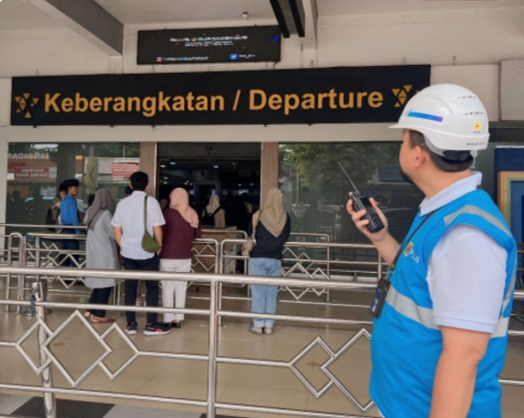 Siap Kawal Arus Mudik Lebaran, PLN Siaga di Zona Utama Transportasi Publik