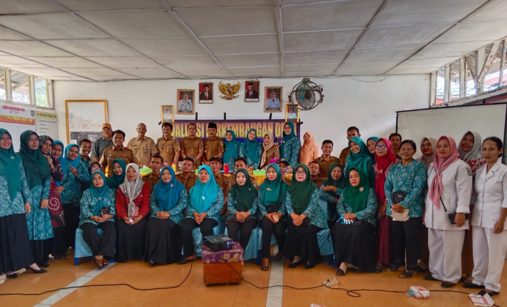 Tim Penilai Lomba di Kabupaten Asahan Adakan Evaluasi Perkembangan Desa di Kecamatan Meranti