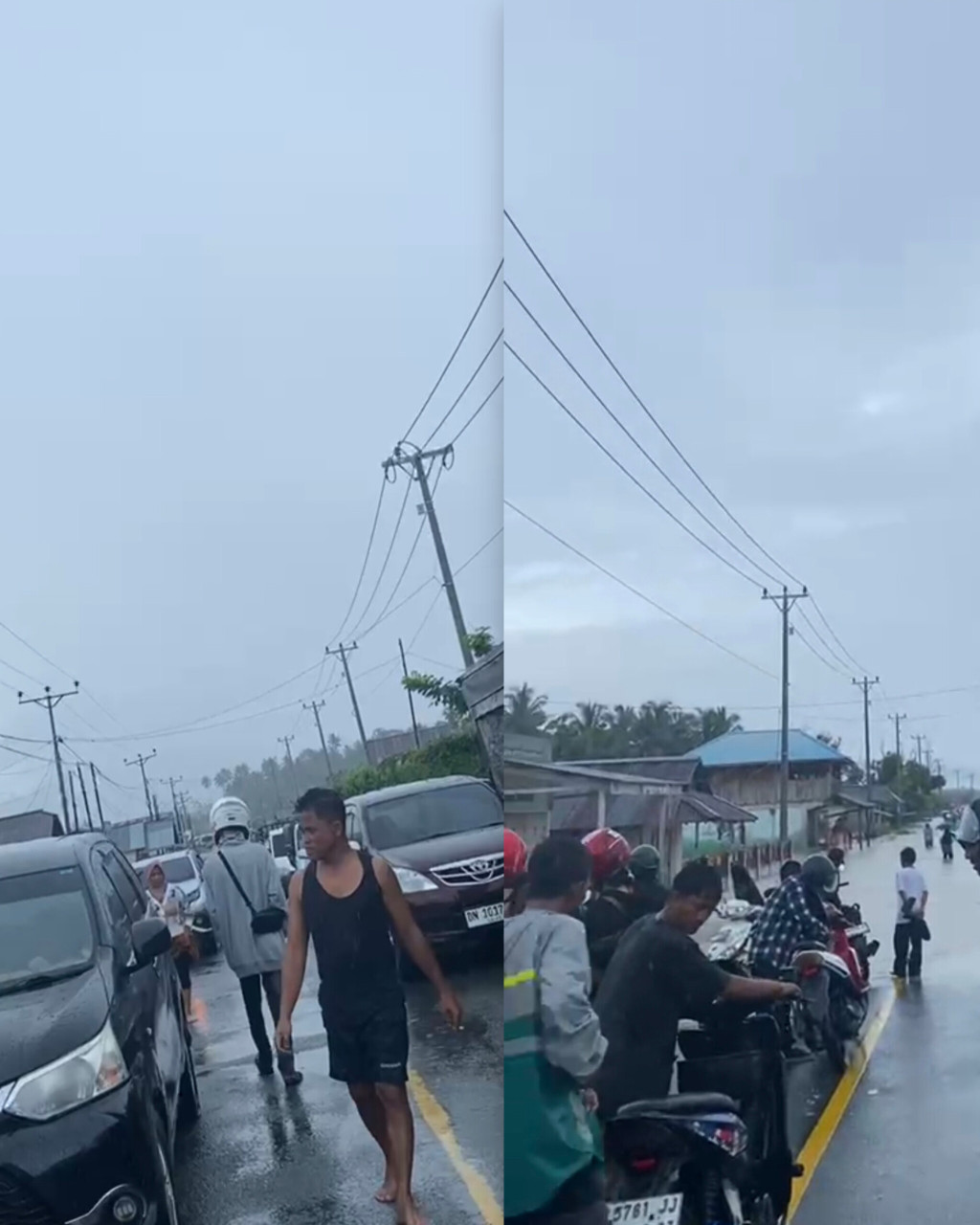 Mengancam Keselamatan Pengguna Jalan, Masyarakat Keluhkan Kondisi Jalan Poros Palu - Tolitoli, Sulteng