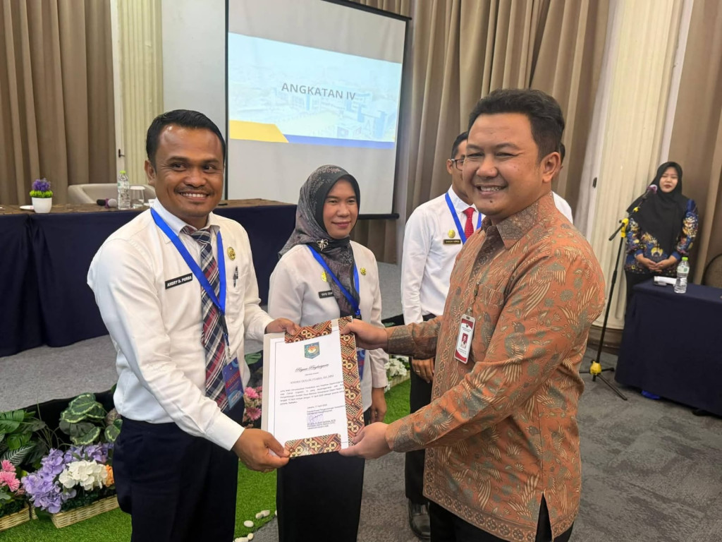 Andry Dolok Purba, Camat Doloksanggul Raih Peringkat Terbaik I Diklat Kepamongprajaan BPSDM Kemendagri 2026