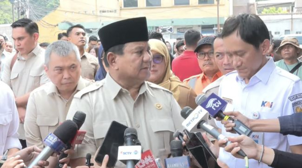 Bikin Pos-Fly Over di 1.800 Titik Perlintasan KA, Prabowo Siapkan Rp4 Triliun