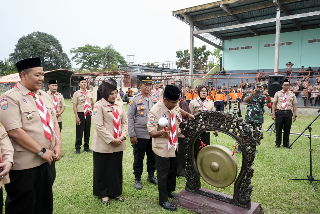 Buka Jambore Cabang ke-X Tahun 2026 Kota Binjai, Wali Kota: Pramuka Benteng Karakter di Era Disrupsi Teknologi
