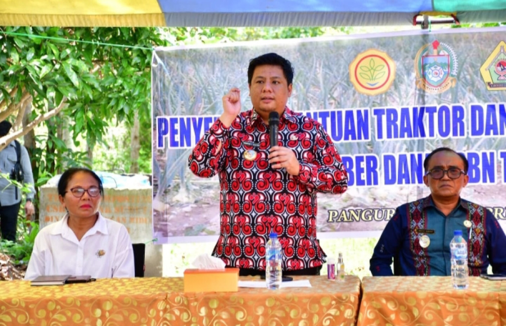 Bupati Samosir Sampaikan Bahwa Kabupaten Samosir di Nilai Kementerian Pertanian Sebagai Daerah Paling Potensial Untuk Daerah Pertanian
