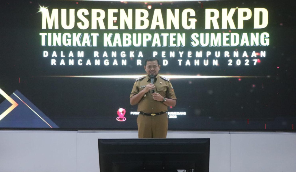 Bupati Sumedang Buka Musrenbang RKPD 2027, Tekankan Pertumbuhan Ekonomi Inklusif
