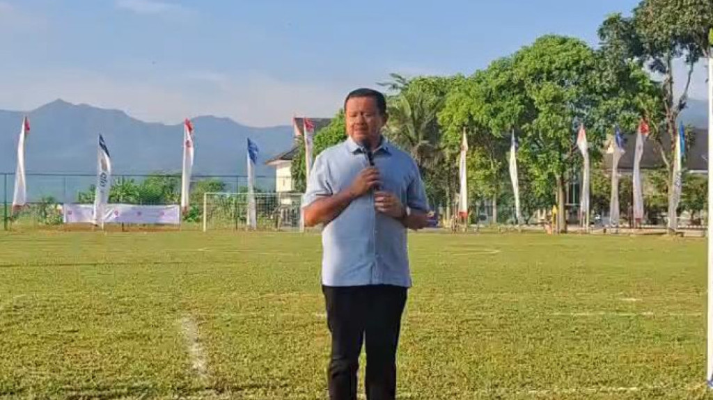 Bupati Sumedang Resmikan Mini Soccer, Lapangan Voli, Turnamen Trofeo, dan Bank Sampah di PPS