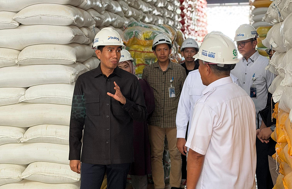Cek Langsung ke Lapangan, Bahtra Banong Tegaskan Cadangan Pangan Sultra Melimpah