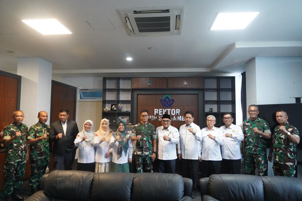 Danrem 042/Gapu perkuat sinergi dengan UIN STS Jambi melalui penandatanganan MoU