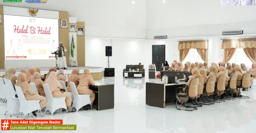 Dharma Wanita Persatuan Kabupaten Palas Gelar Halal Bihalal Sekaligus Rapat Kerja