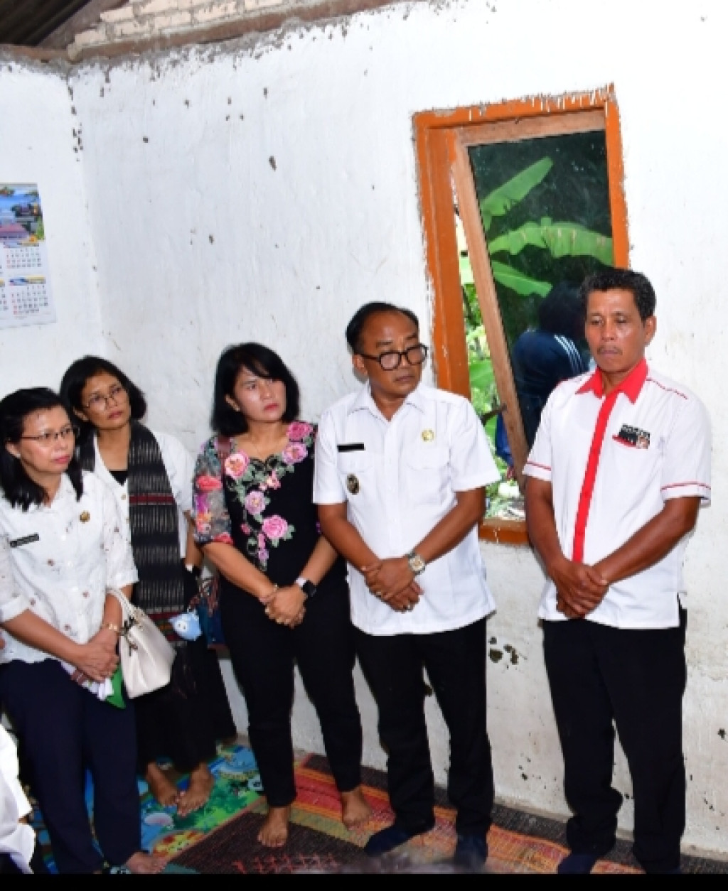 Di Kunjungan Wakil Bupati Samosir, Ibu Almarhum Tepis Isu Anaknya Meninggal di Karenakan Himpitan Ekonomi