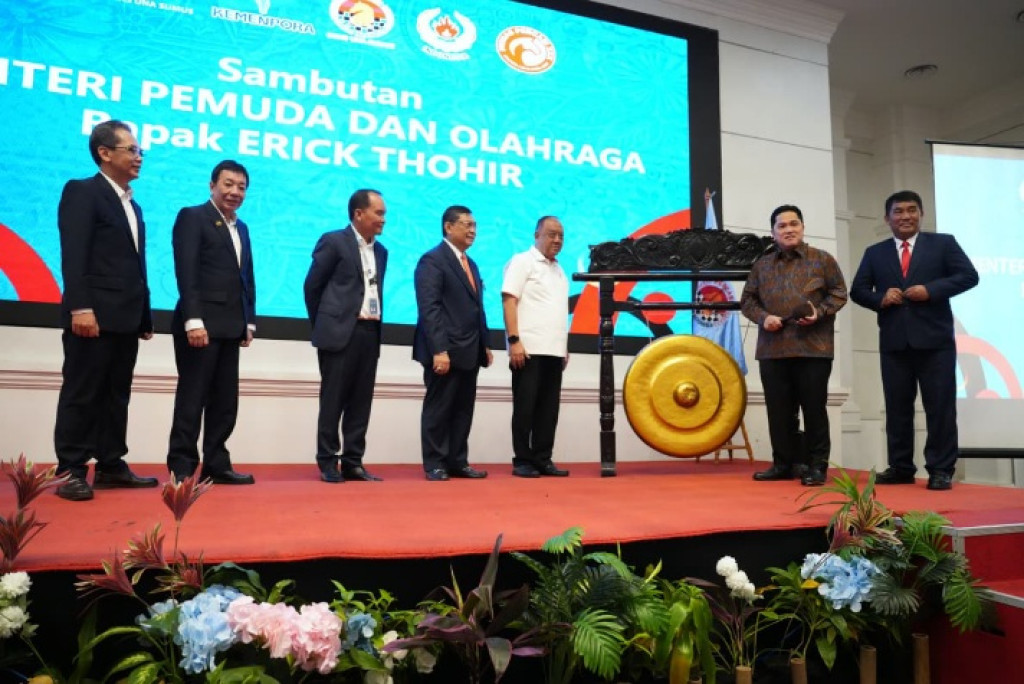 Erick Thohir Buka Munas PB Percasi 2026, Dorong Catur Masuk Industri dan Sport Tourism
