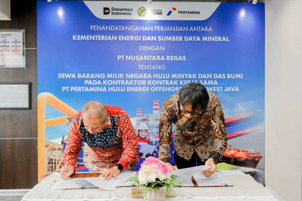 ESDM dan Nusantara Regas Sepakati Sewa BMN Hulu Migas, Perkuat Ketahanan Energi Nasional
