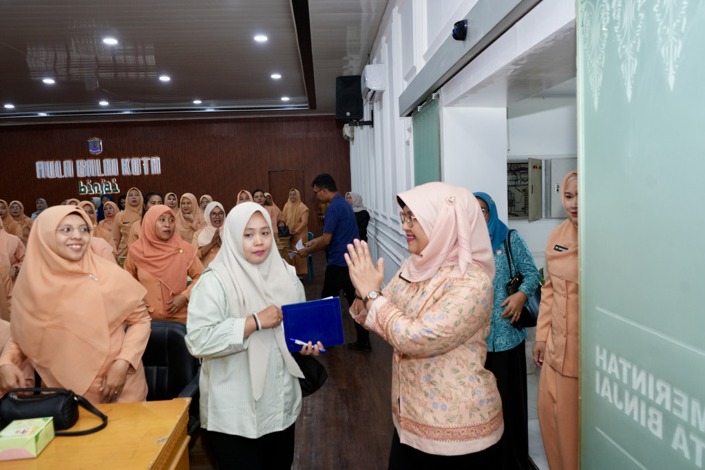 Gelar Pertemuan Bulanan, DWP Kota Binjai Bahas Peran Ibu dalam Tumbuh Kembang Anak
