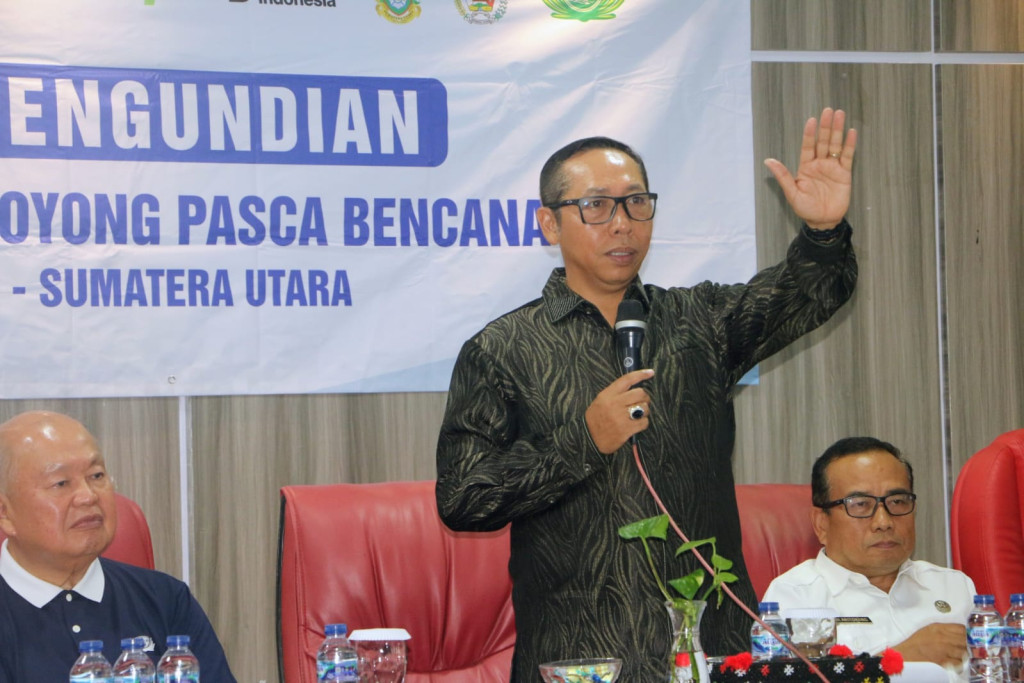 Gelar Verifikasi dan Pengundian 70 Unit Hunian Tatap, Kampung Parsaoran Nauli Adiankoting