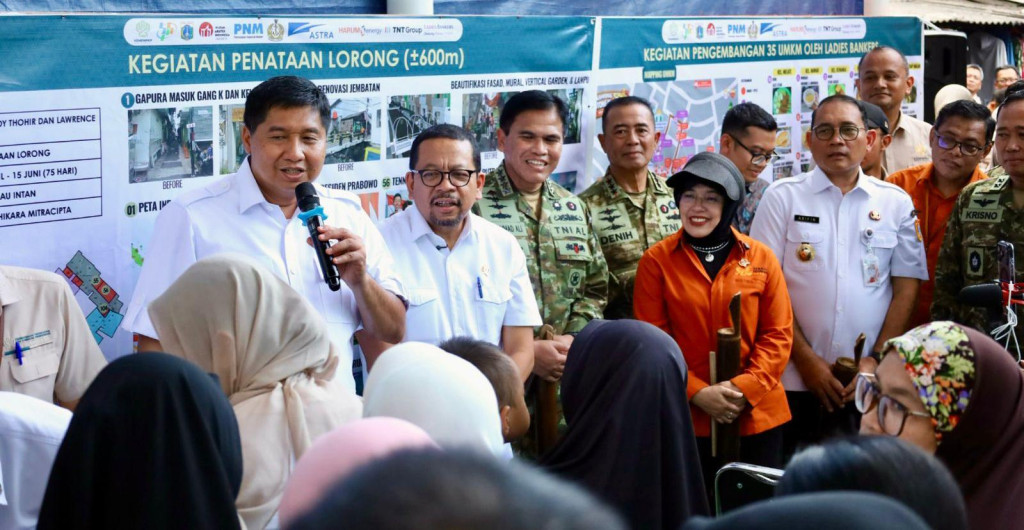 Groundbreaking Penataan RW 01 Menteng Dimulai, 152 Rumah Siap Direnovasi Lewat Kolaborasi CSR