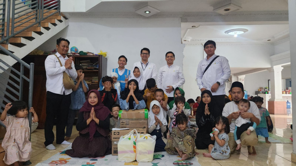 Hangatnya Idul Fitri, PLN UP3 Bandung Berbagi Kebahagiaan dengan Panti Asuhan