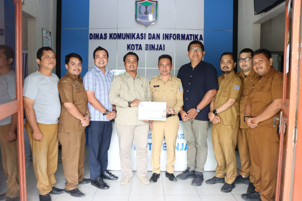 Kadis Kominfo Binjai Terima Audiensi DPC PIKI
