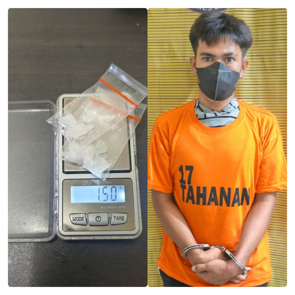 Kelabui Polisi Dengan Bungkus Rokok, Seorang Pemuda Diboyong Ke Polres Binjai