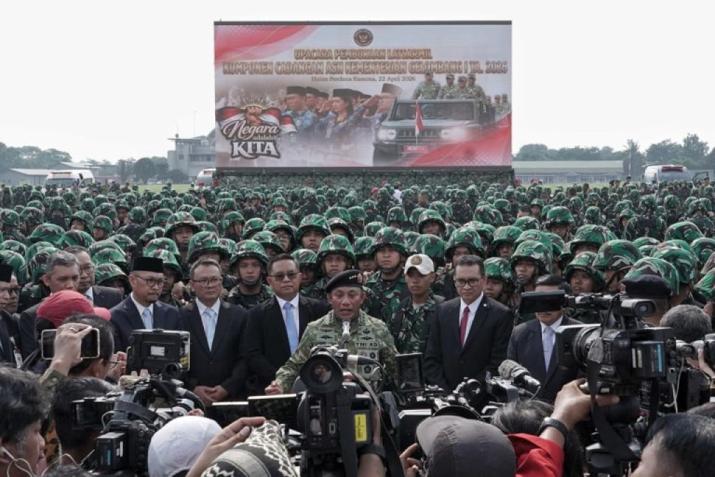 Kemhan Buka Latsarmil Komcad ASN 2026, Libatkan 1.773 Peserta dari 55 Instansi