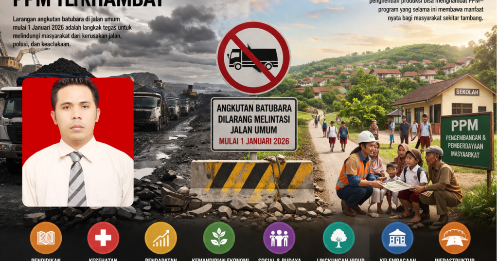 Ketika Jalan Ditutup, PPM Tersendat