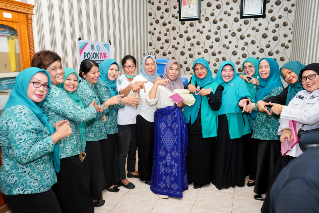 Ketua TP PKK Kota Binjai Hadiri Pembinaan IVA Test, Dorong Deteksi Dini Kanker Serviks