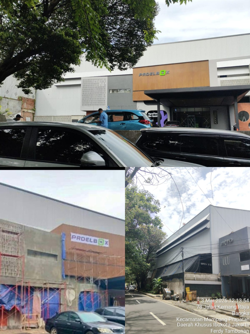 Kinerja Sudin CKTRP Jaksel Disorot Terkait Bangunan Padel di Mampang Prapatan yang Belum Juga Dibongkar