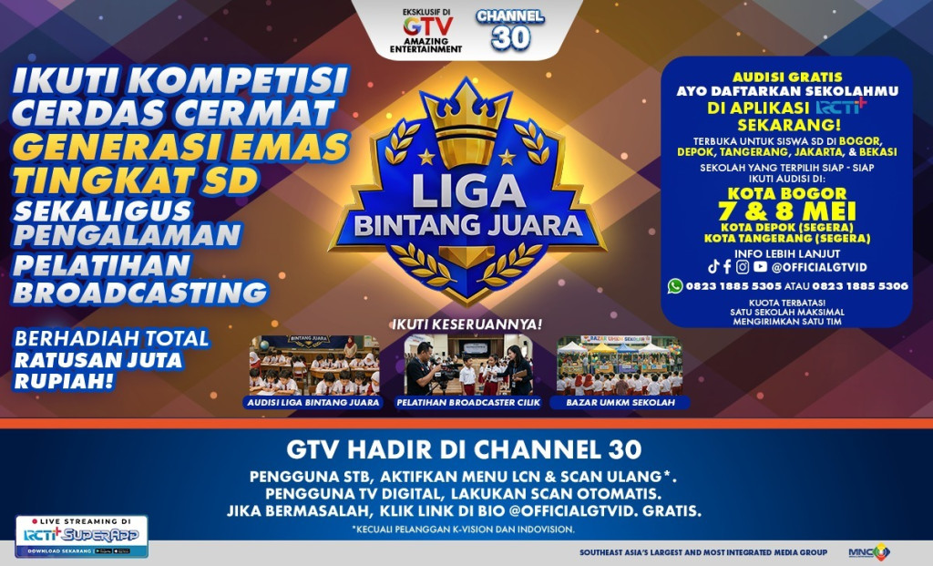 Kompetisi Cerdas Cermat SD Paling Bergengsi Dibuka!