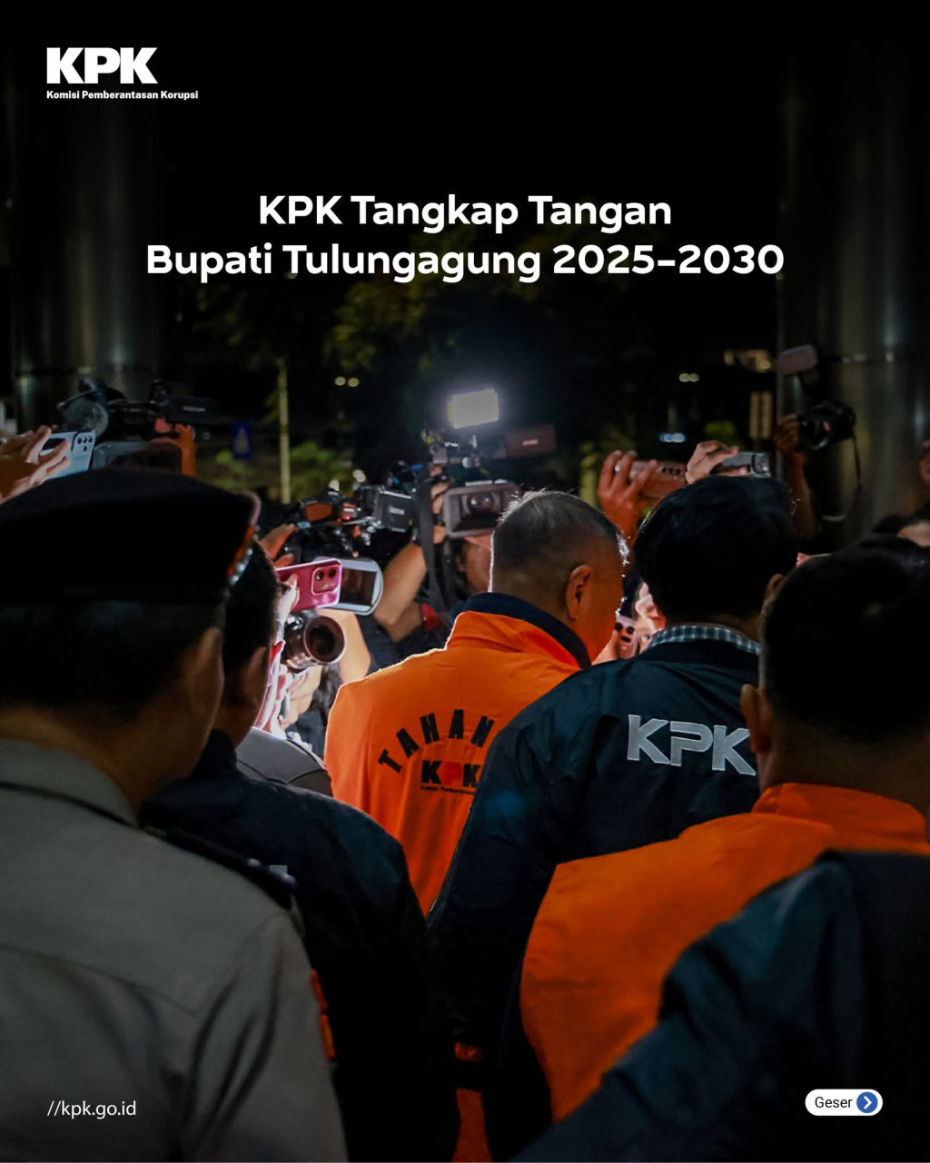 KPK Mengimbau Masyarakat Laporkan Indikasi Tindak Pidana Korupsi Kepala Daerah