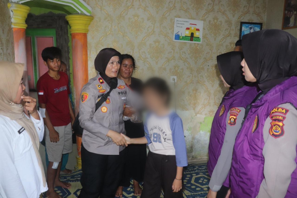 Langkah Humanis Polda Jambi: Dampingi Trauma Anak Pasca-Insiden Tragis yang Menimpa Sang Ayah