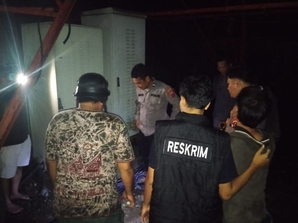 Maling Kabel Tower Telkomsel Tertangkap Tangan Saat Tengah Beraksi di Tapanuli Selatan